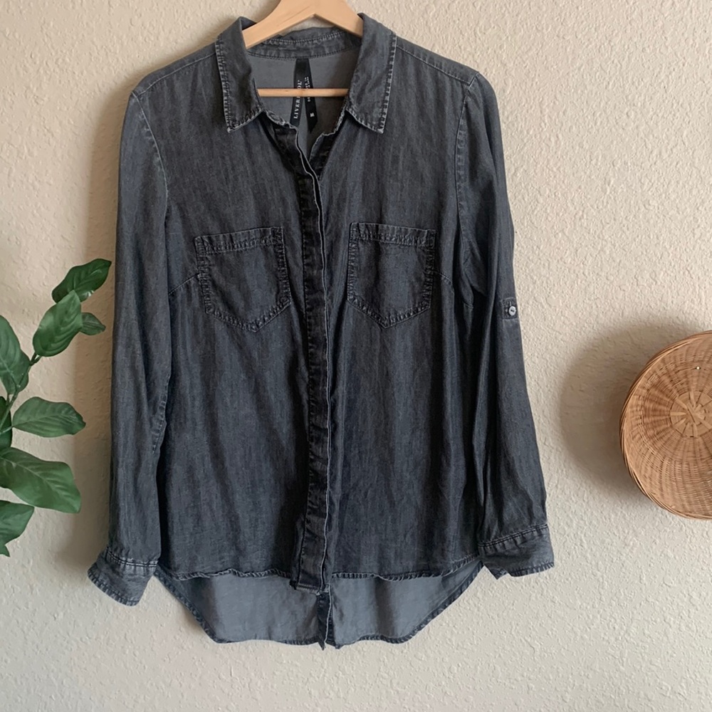 Liverpool button up shirt